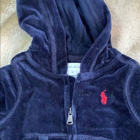Polo Ralph Lauren Other - Baby Ralph Lauren Velour Suit